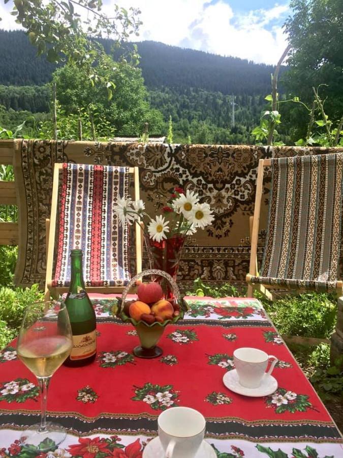 Guesthouse Kurdiani In Mestia Buitenkant foto